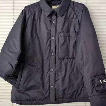 ANYA HINDMARCH 네이비 퍼프틱 자켓