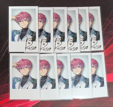 코우 레오 폴라로이드풍 카드