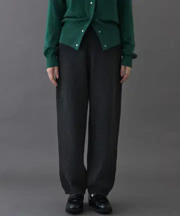 fork&spoon 코튼 울 니트 팬츠