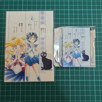 세일러문 카페 엽서 아크릴 블록 머큐리