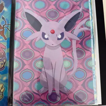 에브이 A4 클리어 파일 포켓몬 센터