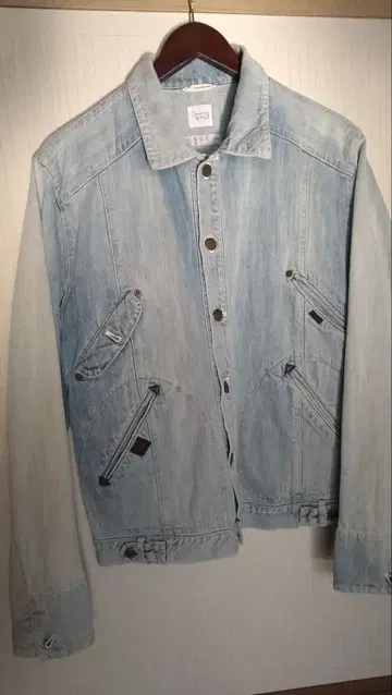 Papas 라이트 블루 데님 자켓