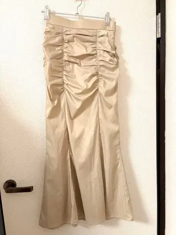 cocodeal 코코딜 드레이프 개더 머메이드 스커트