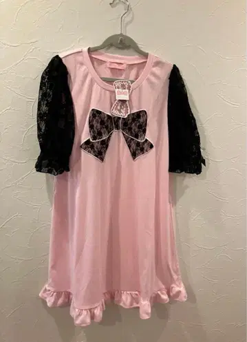 Princess Melody 리본 포함 미니 원피스