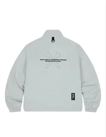 JAMIWEST 플리스 나일론 리버서블 자켓 그레이 새상품