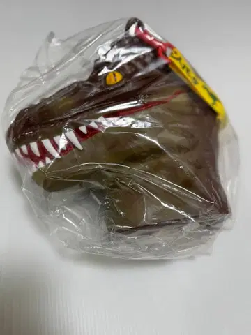 공룡 머리 플라스틱제 스트랩 포함