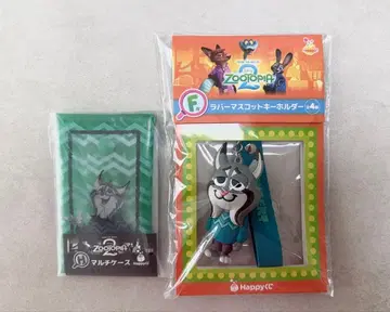 주토피아2 제일복권 파우버드 러버 마스코트 키링 멀티 케이스