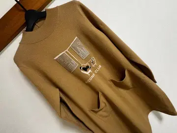 PICONE CLUB 베이지 튜닉 스웨터