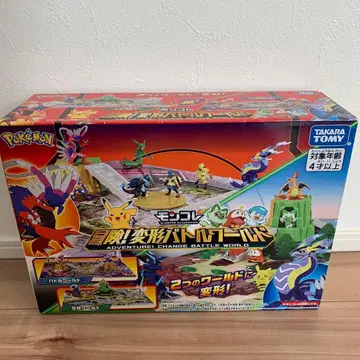 외부 박스 손상 포켓몬스터 몬코레 모험! 변형 배틀 월드