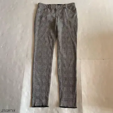 US 구제 의류 EXPRESS 체크 스키니 슬랙스