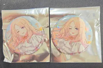 학원 아이돌 마스터 선샤인 학마스 쥬오 호시미 캔뱃지 2개