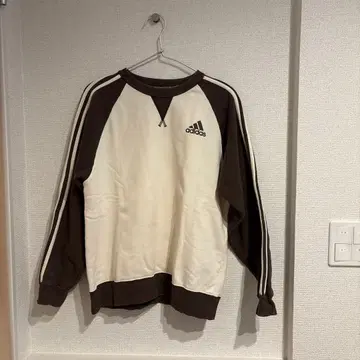00s adidas 아디다스 맨투맨 어스 컬러 브라운 베이지