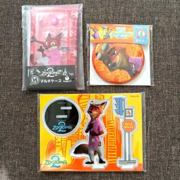 주토피아2 Happy 복권 닉 세트