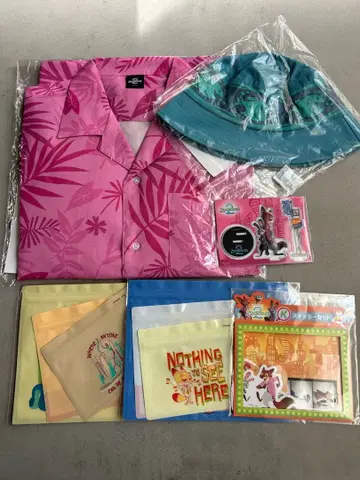 주토피아2 알로하 셔츠 버킷 햇 기타 세트