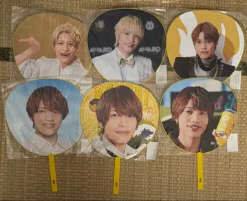 WEST. 나카마 준타 부채 세트