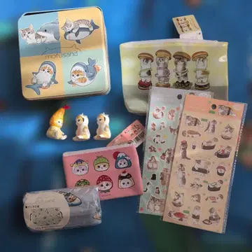 mofusand 캐릭터 굿즈 세트