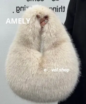 완판템 [ 컨디션 최상 ] AMELY 에코 퍼 토트백