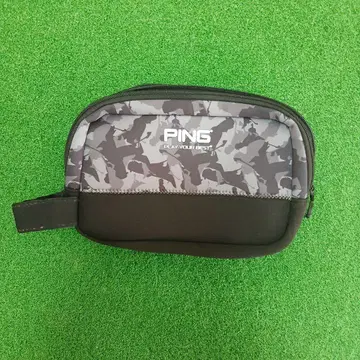 PING 카모 패턴 파우치 소형 칸막이 포함