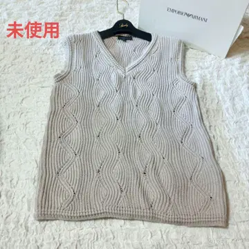 미사용 EMPORIO ARMANI 니트 베스트