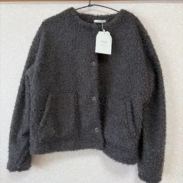 mysa closet 푸들 보아 자켓 LL