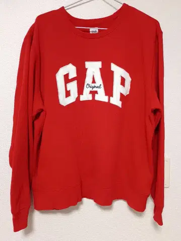 GAP 트레이닝복 속기모 레드 L