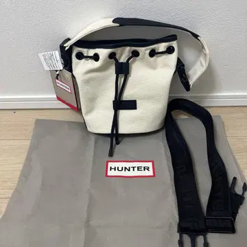 HUNTER 리파인 드로우 스트링 캠퍼스 버킷 백