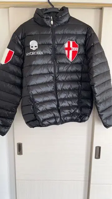 HYDROGEN 다운 자켓 블랙