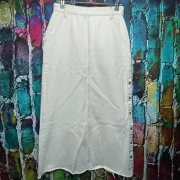 ROSE BUD 로즈버드 데님 롱 스커트 size S