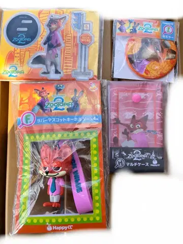 주토피아2 해피 복권 닉 세트