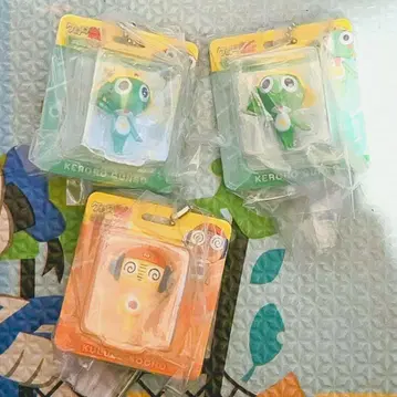 개구리 중사 케로로 블리스터 참 가챠 케로로 쿠루루 3개 세트