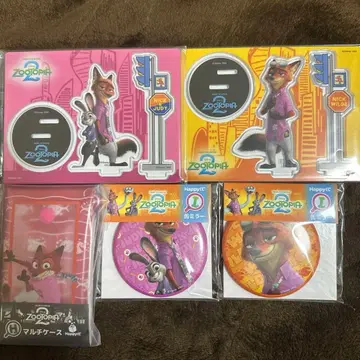 주토피아 Happy 복권 닉 세트 주디