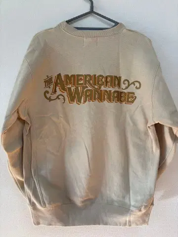 새상품급 AMERICAN WANNABE 속기모 트레이닝복 맨투맨