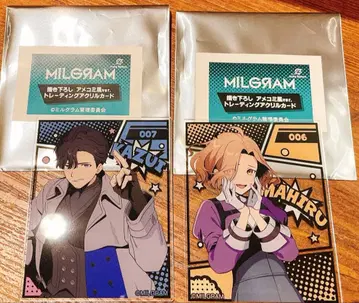 밀그램 팝업 아크릴 아크릴 카드 마히루 카즈이