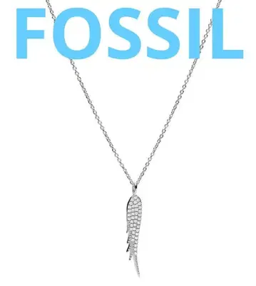 FOSSIL 여성용 목걸이 팔찌 2세트 실버