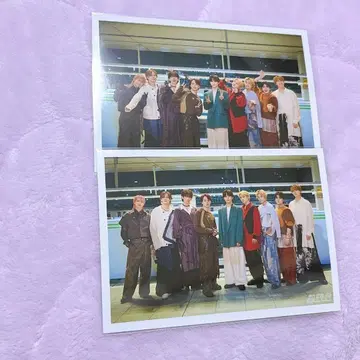 초특급 집합 NINE LIVES 브로마이드 B 컴플리트 세트 2매