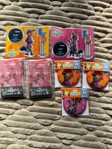 주토피아2 해피 복권 G상 H상 I상 7종 세트