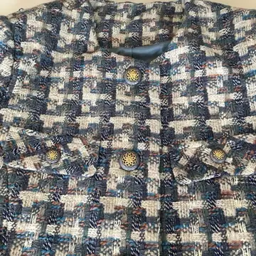 새상품급 수트 빈티지 셋업 트위드 세레모니