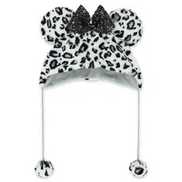 도쿄 디즈니 리조트 팬캡 미니 레오파드 무늬