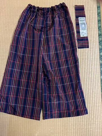 와이드 팬츠 오시마 명주