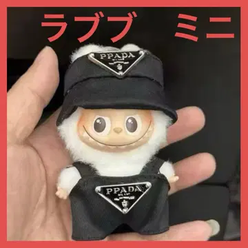 [ 새상품 ] 러브브 미니 옷 갈아입기 의류 블랙 오버롤 모자