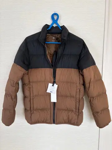 유니클로 울트라 라이트 다운 자켓 브라운 S 사이즈