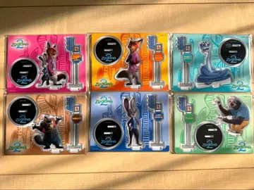 주토피아2 Happy 복권 닉 주디 아크릴 스탠드