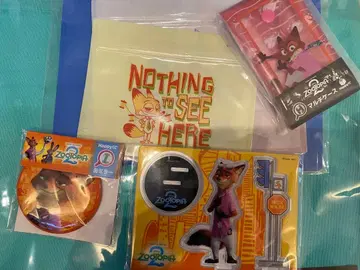 당일 발송 주토피아2 해피 복권 닉 4종 세트