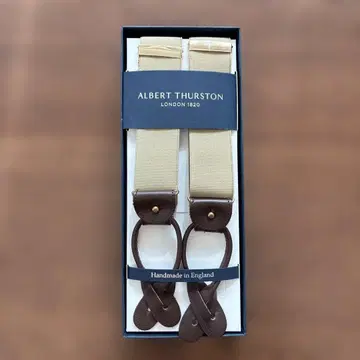 ALBERT THURSTON 크림 서스펜더
