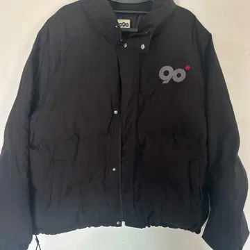 9090 블랙 다운 자켓