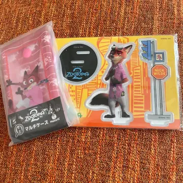 주토피아 닉 와일드 아크릴 스탠드