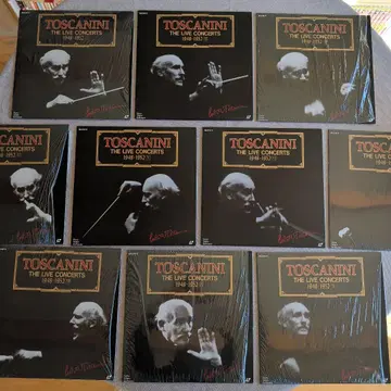 TOSCANINI THE LIVE CONCERTS 10장 세트