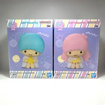 산리오 SOFVIMATES 키키라라 피규어 2개 세트