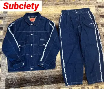 Subciety FRINGE 데님 셋업