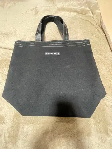 MARY QUANT 블랙 토트백